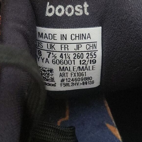 ADIDAS LIMITED COLORWAY ULTRABOOST DNA “FLORAL” SZ-8 Mens - Picture 4 of 4